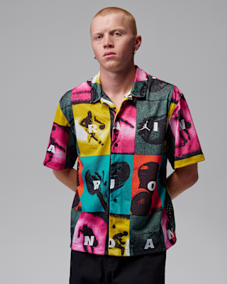 トップス 90s-00s Milano Bay Two-Tone Panel Shirt M+J+BRK+AOP+GFX+SHIRT.png